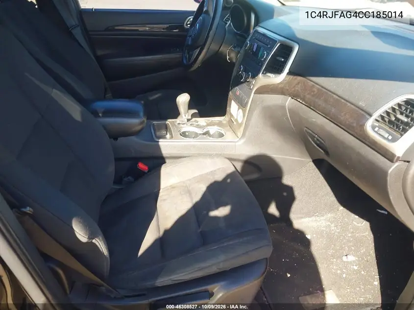 2012 JEEP GRAND CHEROKEE VIN 1C4RJFAG4CC185014 — фото 5