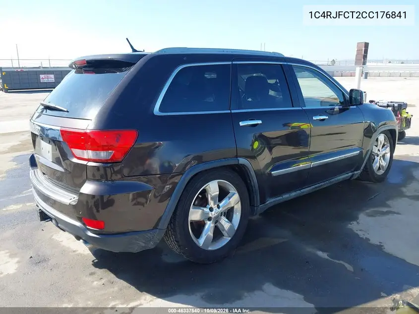 2012 JEEP GRAND CHEROKEE VIN 1C4RJFCT2CC176841 — фото 4