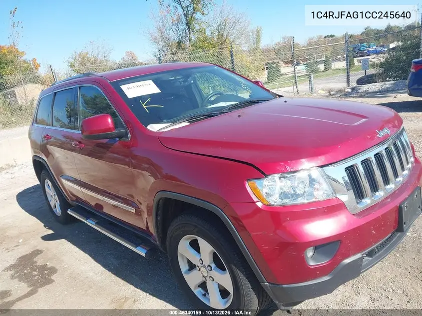 JEEP GRAND CHEROKEE 2012, VIN 1C4RJFAG1CC245640