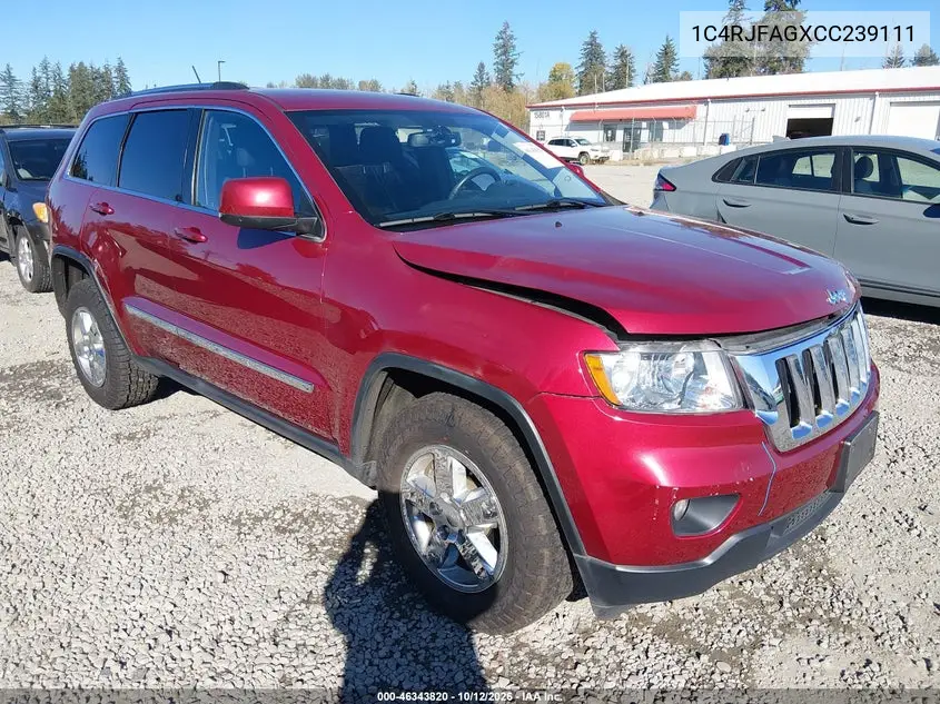 JEEP GRAND CHEROKEE 2012, VIN 1C4RJFAGXCC239111