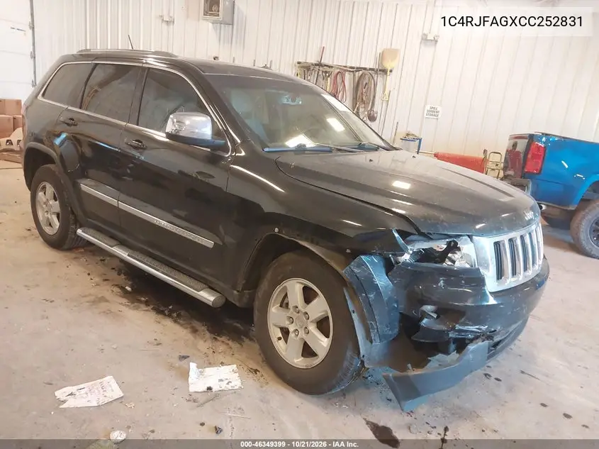 JEEP GRAND CHEROKEE 2012, VIN 1C4RJFAGXCC252831