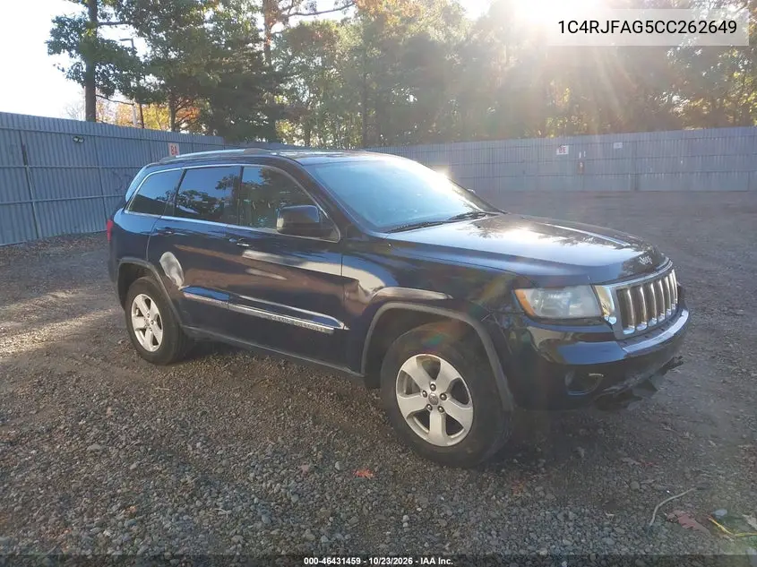 JEEP GRAND CHEROKEE 2012, VIN 1C4RJFAG5CC262649