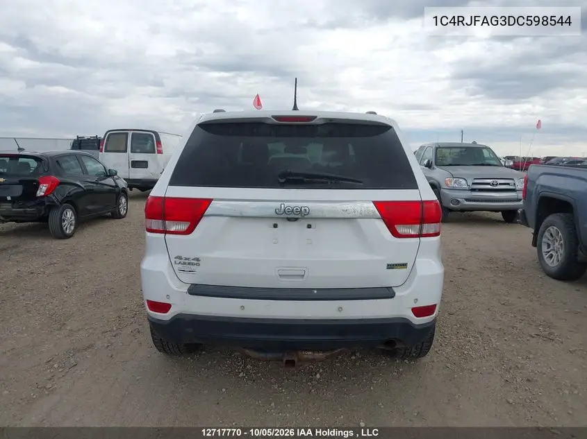 2013 JEEP GRAND CHEROKEE VIN 1C4RJFAG3DC598544 — фото 16