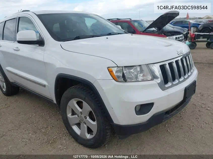 2013 JEEP GRAND CHEROKEE VIN 1C4RJFAG3DC598544 — фото 6