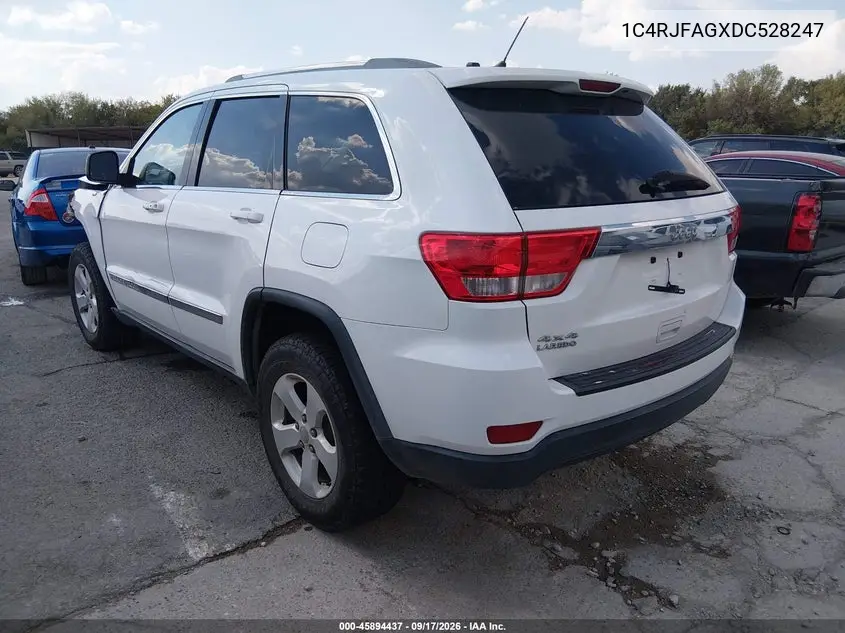 2013 JEEP GRAND CHEROKEE VIN 1C4RJFAGXDC528247 — фото 3