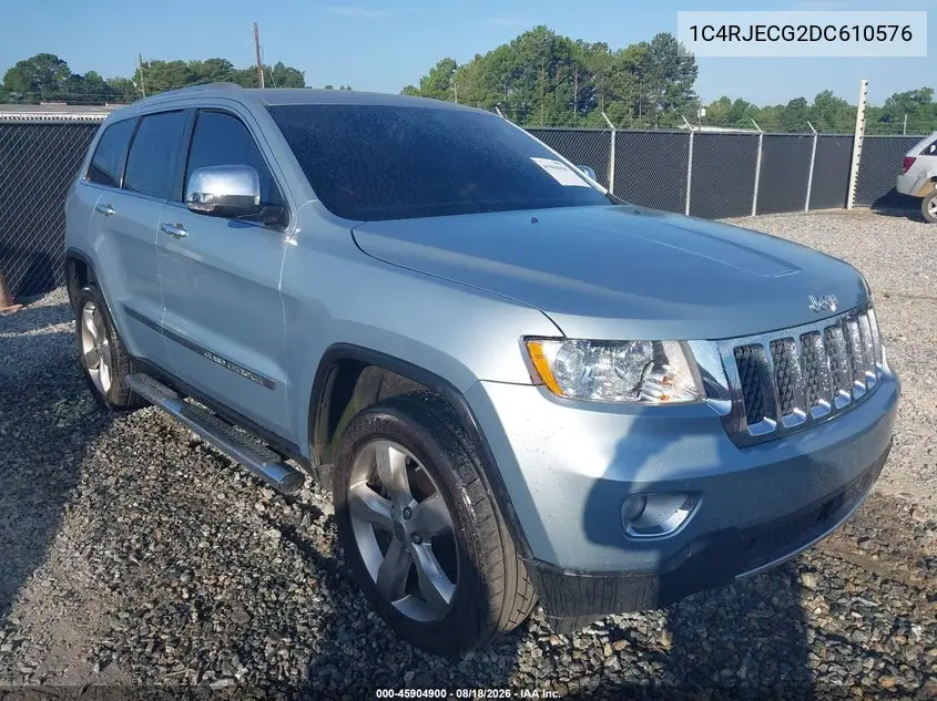 JEEP GRAND CHEROKEE 2013, VIN 1C4RJECG2DC610576