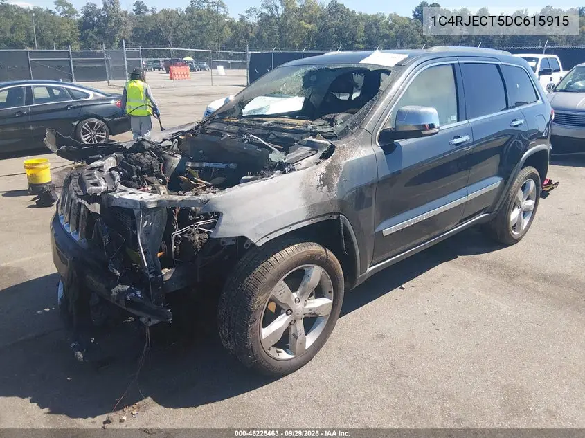 2013 JEEP GRAND CHEROKEE VIN 1C4RJECT5DC615915 — фото 2