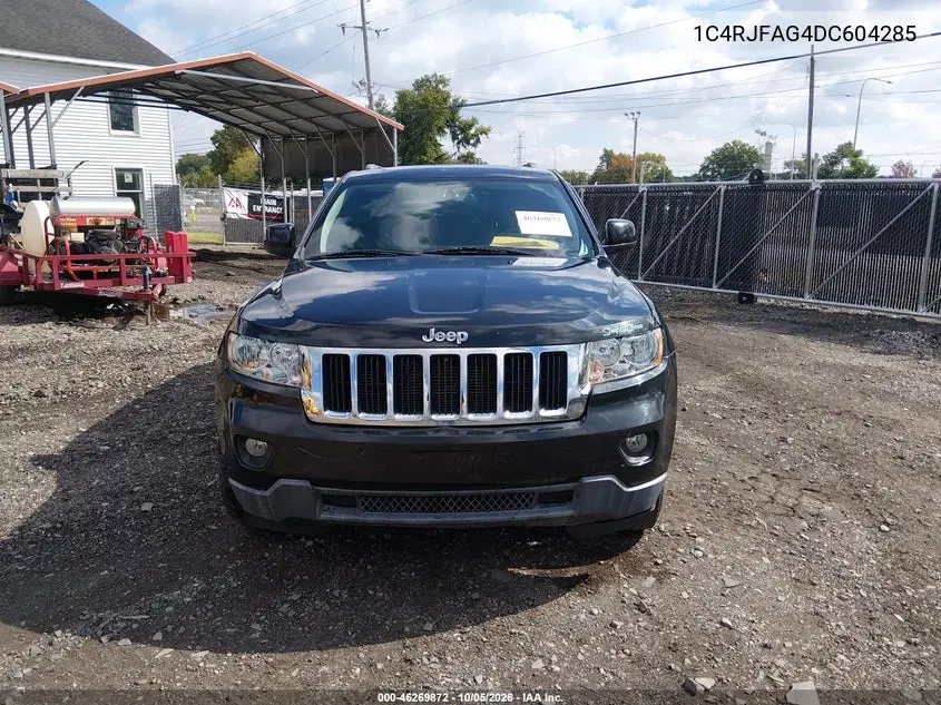 2013 JEEP GRAND CHEROKEE VIN 1C4RJFAG4DC604285 — фото 12
