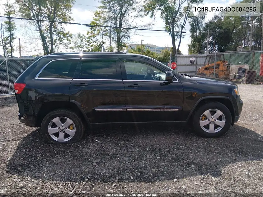 2013 JEEP GRAND CHEROKEE VIN 1C4RJFAG4DC604285 — фото 13