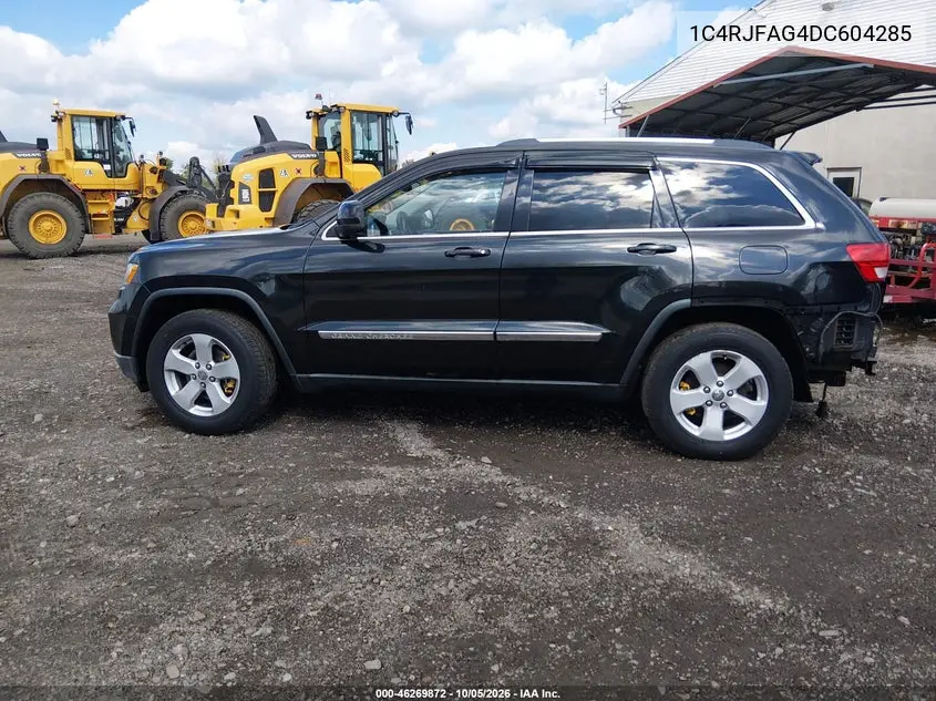 2013 JEEP GRAND CHEROKEE VIN 1C4RJFAG4DC604285 — фото 14