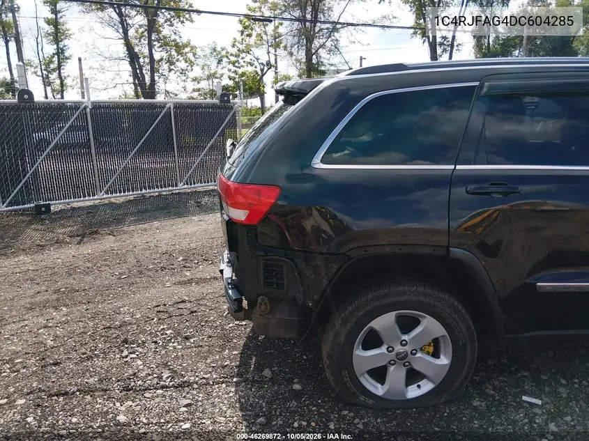 2013 JEEP GRAND CHEROKEE VIN 1C4RJFAG4DC604285 — фото 18