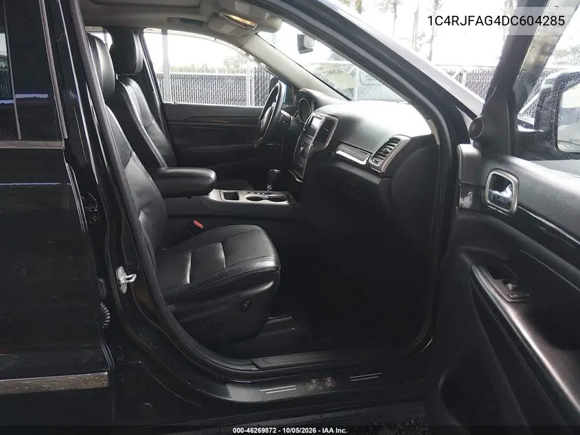 2013 JEEP GRAND CHEROKEE VIN 1C4RJFAG4DC604285 — фото 5