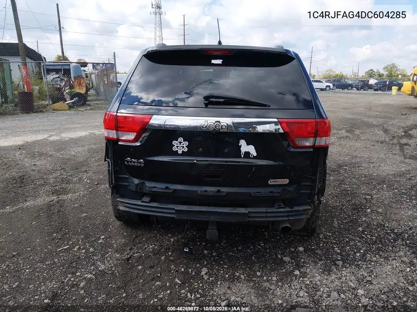 2013 JEEP GRAND CHEROKEE VIN 1C4RJFAG4DC604285 — фото 6