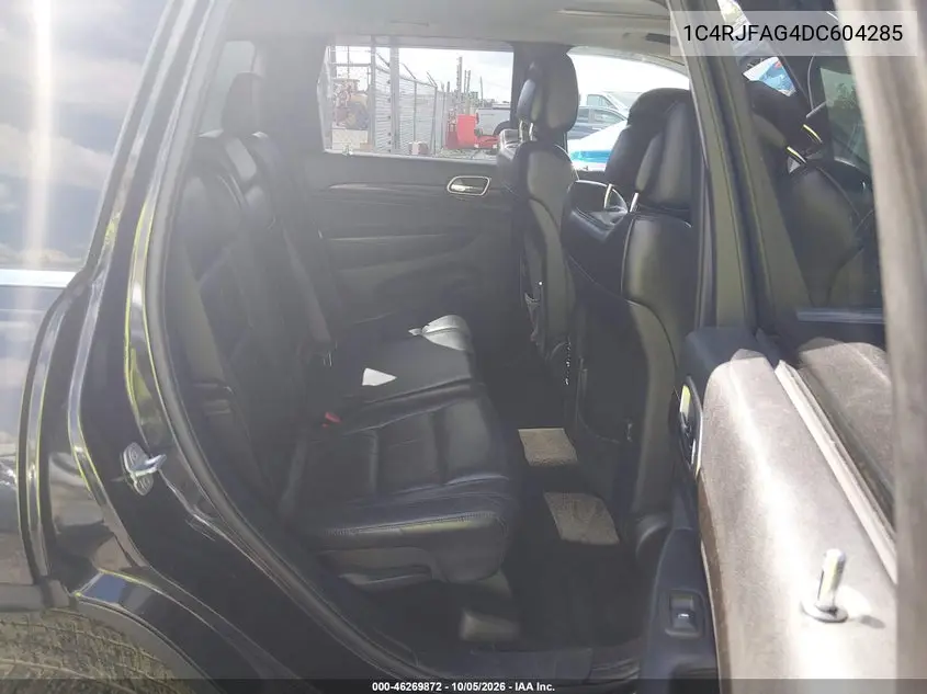 2013 JEEP GRAND CHEROKEE VIN 1C4RJFAG4DC604285 — фото 8