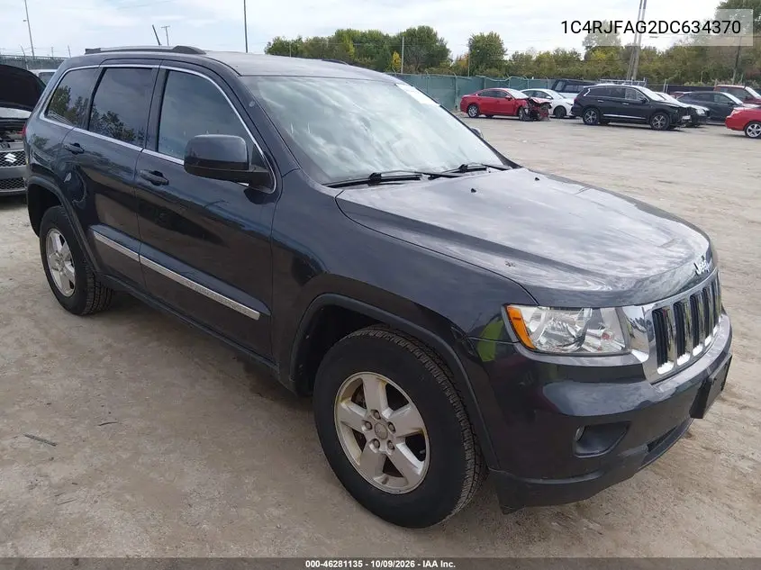 JEEP GRAND CHEROKEE 2013, VIN 1C4RJFAG2DC634370