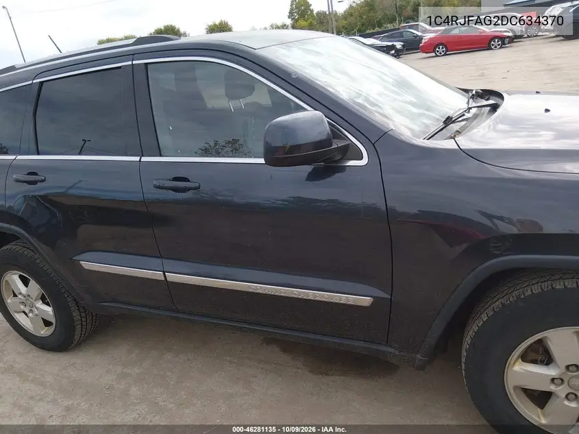 2013 JEEP GRAND CHEROKEE VIN 1C4RJFAG2DC634370 — фото 13