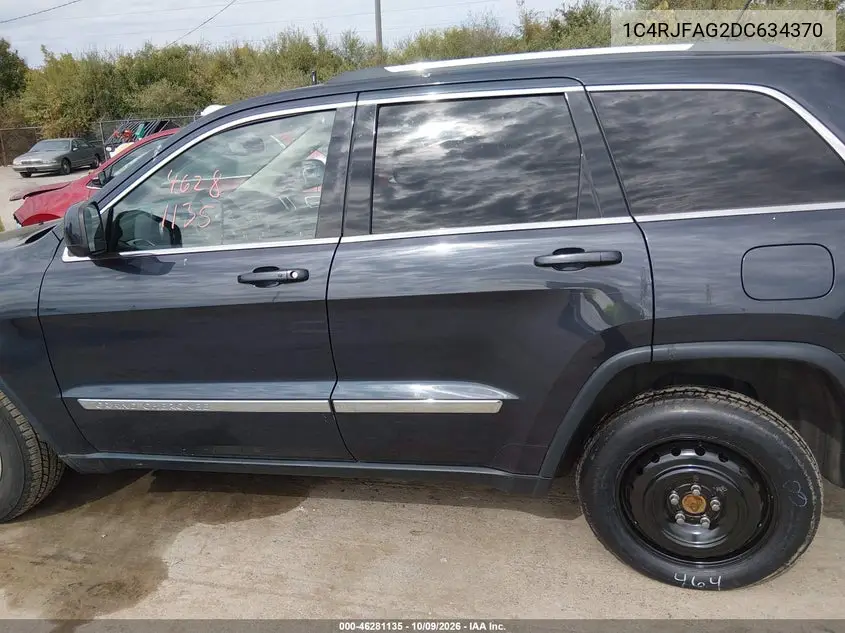 2013 JEEP GRAND CHEROKEE VIN 1C4RJFAG2DC634370 — фото 14