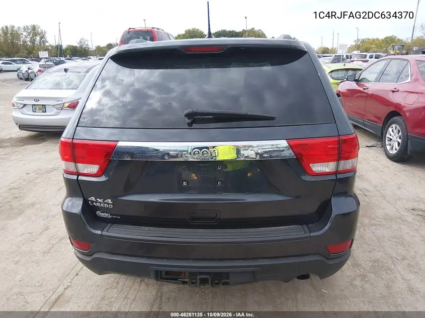2013 JEEP GRAND CHEROKEE VIN 1C4RJFAG2DC634370 — фото 16