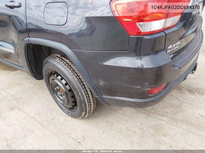2013 JEEP GRAND CHEROKEE VIN 1C4RJFAG2DC634370 — фото 6