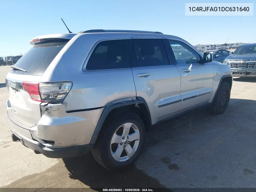 2013 JEEP GRAND CHEROKEE VIN 1C4RJFAG1DC631640 — фото 4