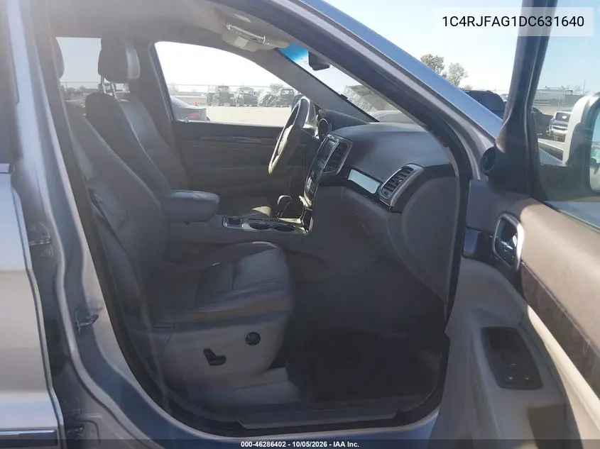 2013 JEEP GRAND CHEROKEE VIN 1C4RJFAG1DC631640 — фото 5