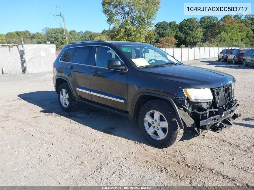 JEEP GRAND CHEROKEE 2013, VIN 1C4RJFAGXDC583717