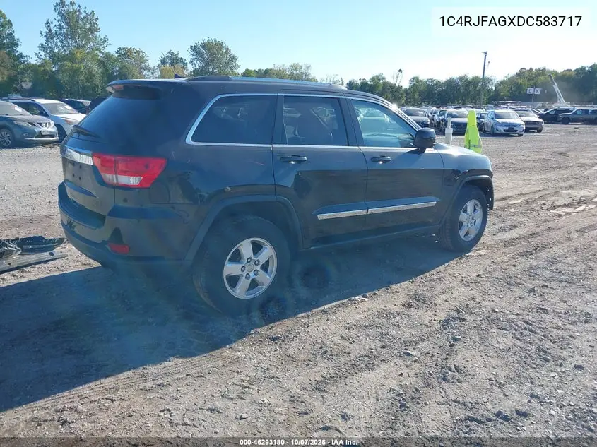 2013 JEEP GRAND CHEROKEE VIN 1C4RJFAGXDC583717 — фото 4