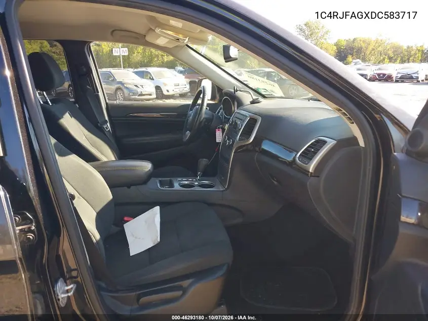 2013 JEEP GRAND CHEROKEE VIN 1C4RJFAGXDC583717 — фото 5