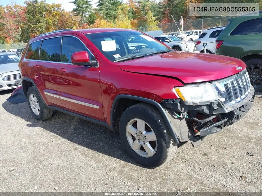 JEEP GRAND CHEROKEE 2013, VIN 1C4RJFAG8DC555365