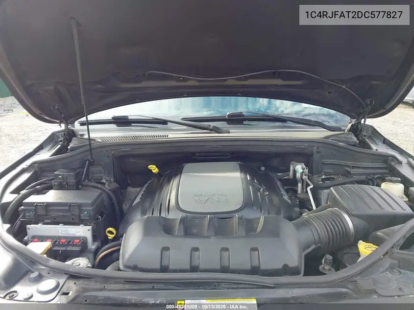 2013 JEEP GRAND CHEROKEE VIN 1C4RJFAT2DC577827 — фото 10