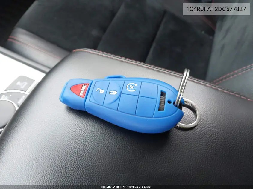2013 JEEP GRAND CHEROKEE VIN 1C4RJFAT2DC577827 — фото 11