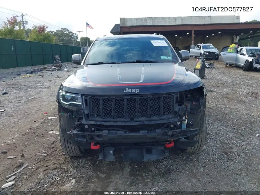 2013 JEEP GRAND CHEROKEE VIN 1C4RJFAT2DC577827 — фото 13