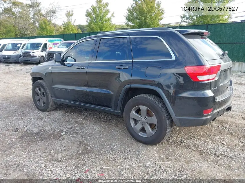 2013 JEEP GRAND CHEROKEE VIN 1C4RJFAT2DC577827 — фото 3