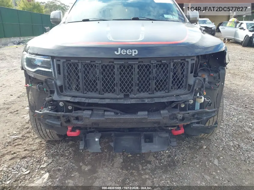 2013 JEEP GRAND CHEROKEE VIN 1C4RJFAT2DC577827 — фото 6