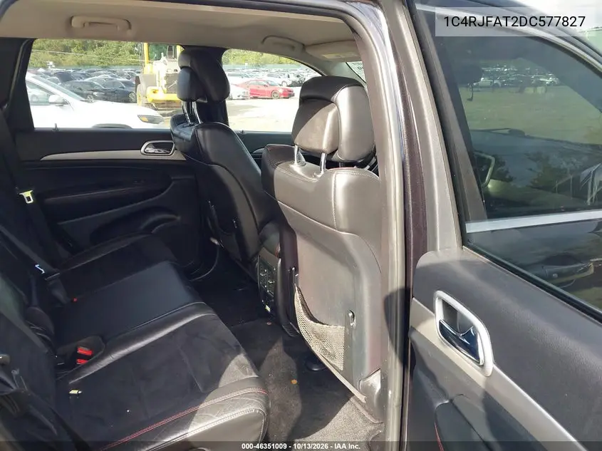 2013 JEEP GRAND CHEROKEE VIN 1C4RJFAT2DC577827 — фото 8
