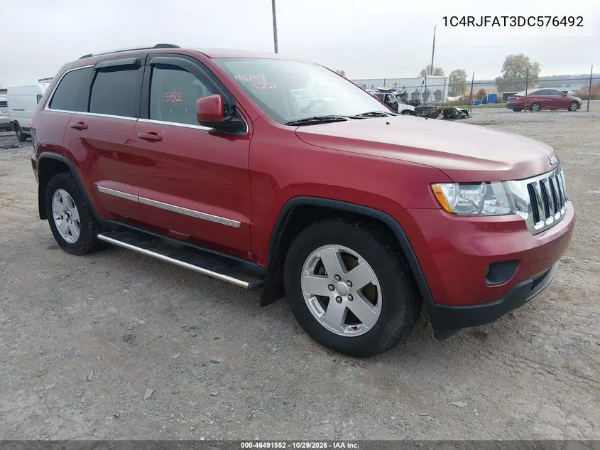 JEEP GRAND CHEROKEE 2013, VIN 1C4RJFAT3DC576492
