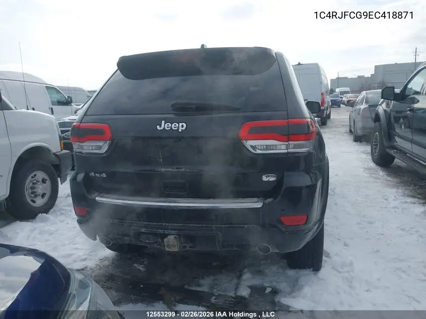 2014 JEEP GRAND CHEROKEE VIN 1C4RJFCG9EC418871 — фото 16