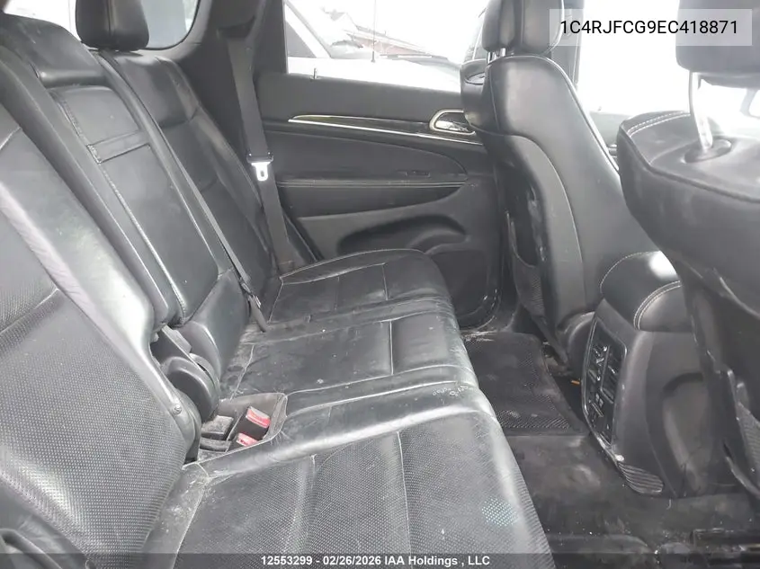 2014 JEEP GRAND CHEROKEE VIN 1C4RJFCG9EC418871 — фото 8