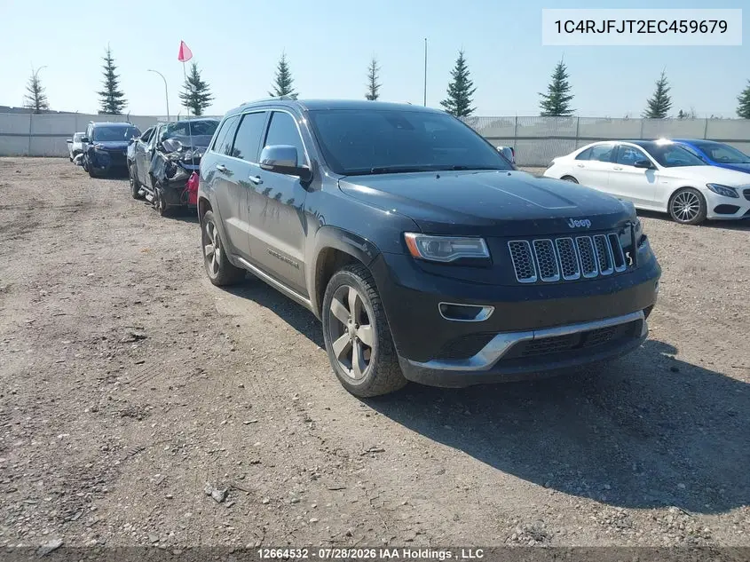 JEEP GRAND CHEROKEE 2014, VIN 1C4RJFJT2EC459679