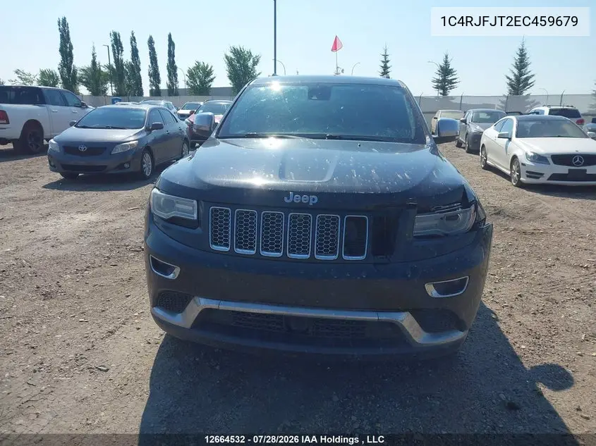2014 JEEP GRAND CHEROKEE VIN 1C4RJFJT2EC459679 — фото 11