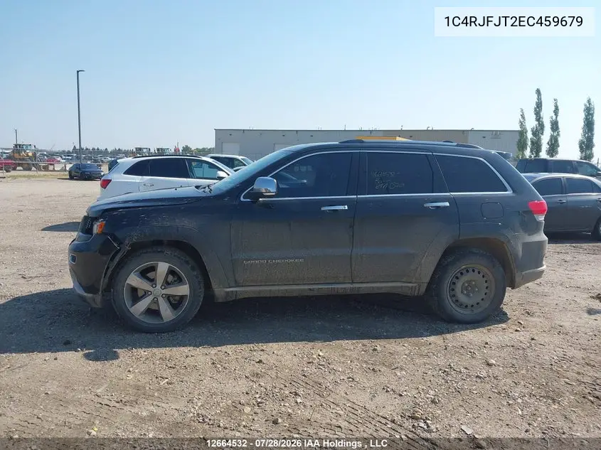 2014 JEEP GRAND CHEROKEE VIN 1C4RJFJT2EC459679 — фото 13