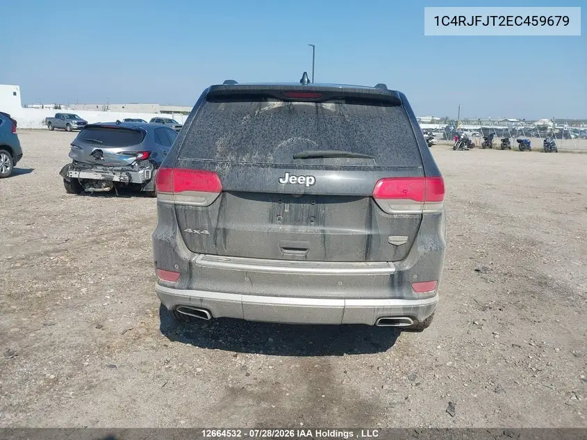 2014 JEEP GRAND CHEROKEE VIN 1C4RJFJT2EC459679 — фото 15