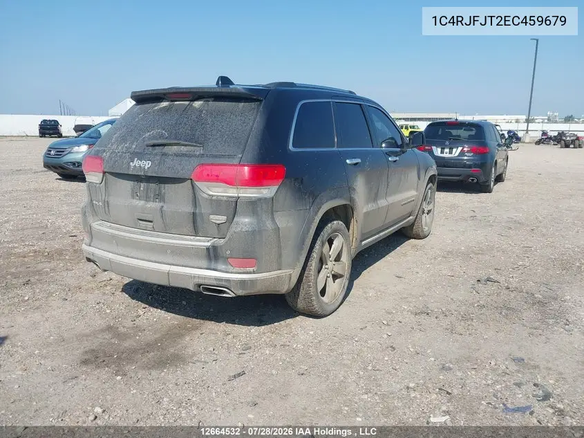 2014 JEEP GRAND CHEROKEE VIN 1C4RJFJT2EC459679 — фото 4