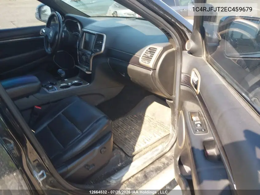 2014 JEEP GRAND CHEROKEE VIN 1C4RJFJT2EC459679 — фото 5