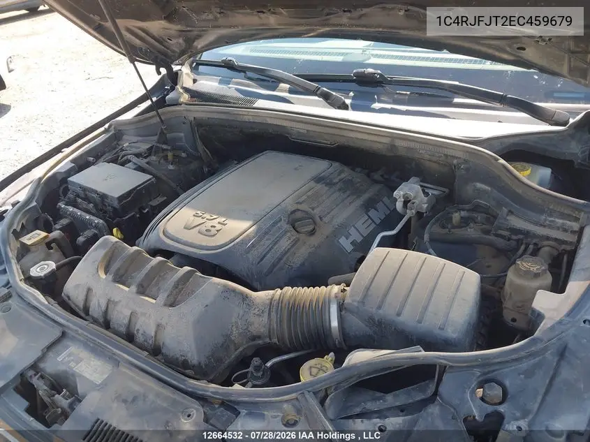 2014 JEEP GRAND CHEROKEE VIN 1C4RJFJT2EC459679 — фото 9