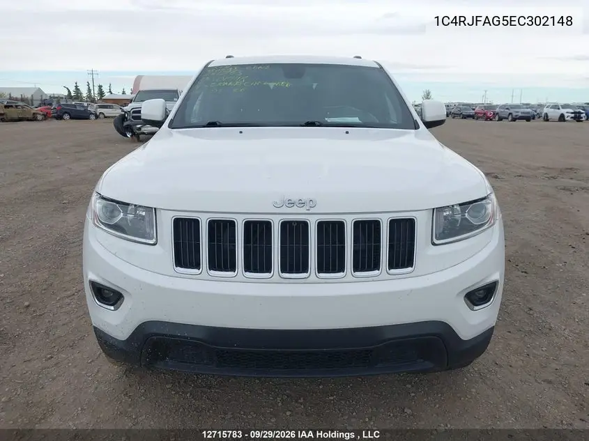 2014 JEEP GRAND CHEROKEE VIN 1C4RJFAG5EC302148 — фото 12