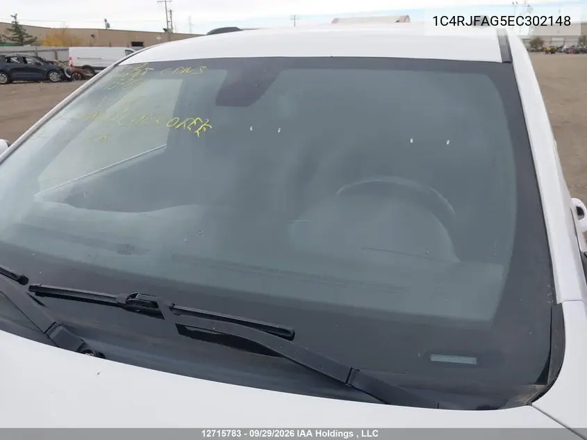 2014 JEEP GRAND CHEROKEE VIN 1C4RJFAG5EC302148 — фото 17