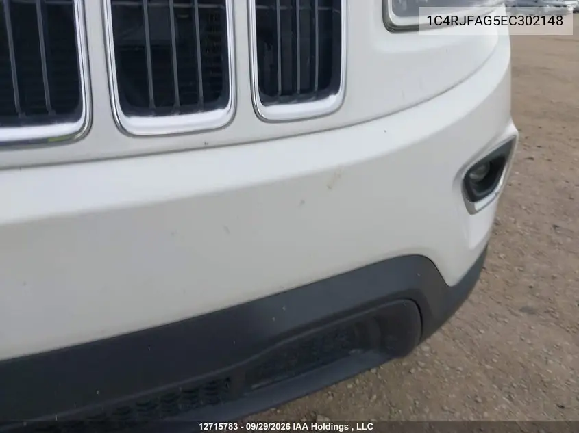 2014 JEEP GRAND CHEROKEE VIN 1C4RJFAG5EC302148 — фото 6