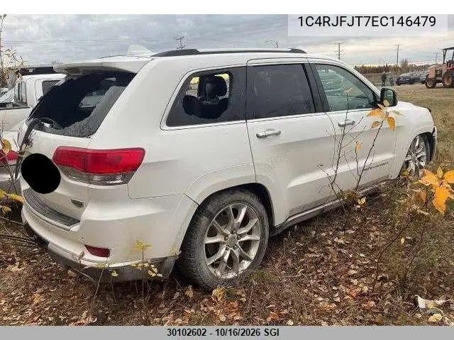2014 JEEP GRAND CHEROKEE VIN 1C4RJFJT7EC146479 — фото 3