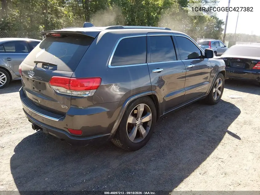 2014 JEEP GRAND CHEROKEE VIN 1C4RJFCG6EC427382 — фото 4